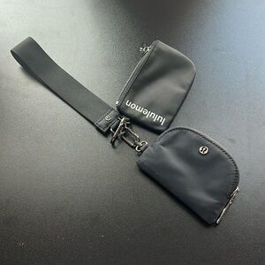 Lululemon dual pouch wristlet